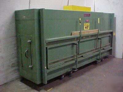 Wisconsin oven batch e 1000DEG c for long parts furnace