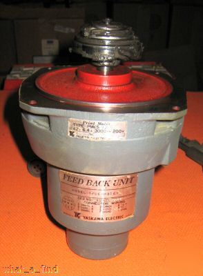 Yaskawa tfue-03ZC7 pmes-12-YR41 print motor feed back