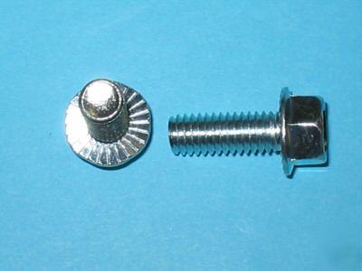 1,100 serrated flange screws - size 1/4-20 x 1-3/4