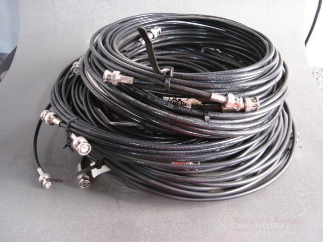 16 bnc to bnc cable ~ 160' +/-