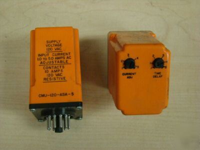 (2) diversified electronics cmu-120-asa-5 relay =