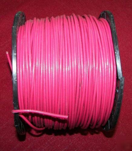 500' spool of copper wire 12 awg oil & gas resistant