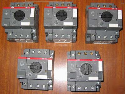 Abb manual motor protector MS116-1.0 AA1-110 HK1-11 kit