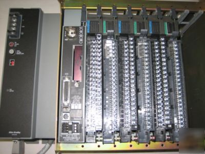 Allen bradley plc 5/20 - plc inputs/outputs rack system
