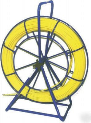 Electrical duct rodder fiberglass fish tape 3/16