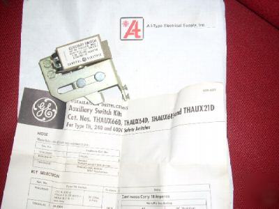 Ge auxiliary switch kit THAUX61S
