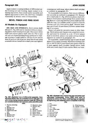 John deere 4050 thru 4850 tractor workshop manual