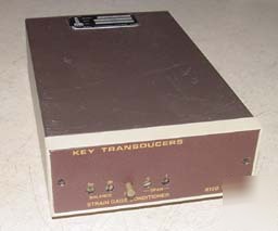 Key transducers strain gage conditioner 8120-100