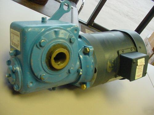Leeson 1HP motor with morse gear/speed reduction motor