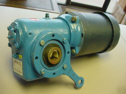 Leeson 1HP motor with morse gear/speed reduction motor