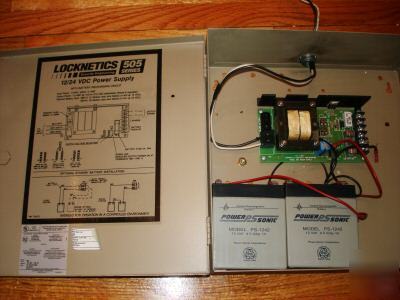 Locknetics lc-505 power supply - 1A 12/24 vdc