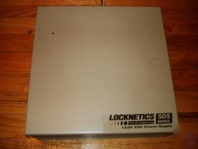 Locknetics lc-505 power supply - 1A 12/24 vdc