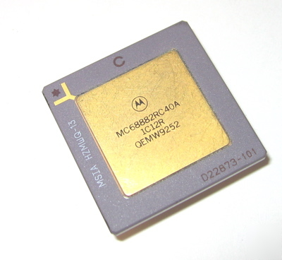 MC68302RC16 motorola cpu extremely rare only 1 piece