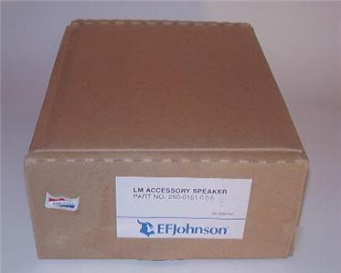 New ef johnson remote speaker w/hardware 250-0151-006