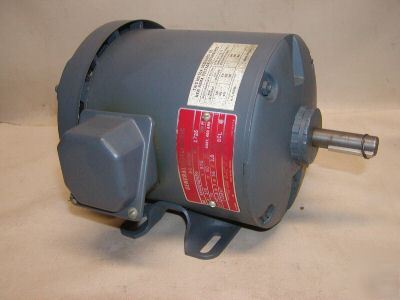 New ge motor 1725 rpm, 220/440 vac, 1/4 hp frame 56 