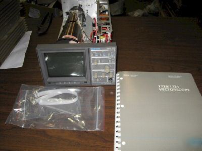 New tektronix vectorscope series 1720