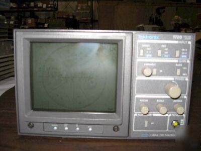 New tektronix vectorscope series 1720