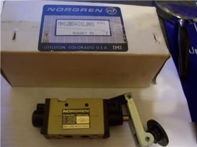 Norgren 150 psig max, MH12BDA31LOO1, F94 manual switch