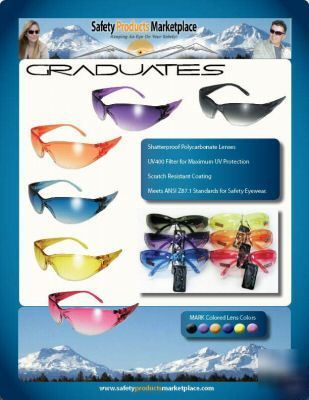 Safety glasses yellow sunglasses eyewear UV400 Z87.1