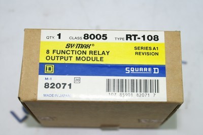 Square d rt-108 - 8 function relay output module