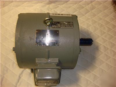 Teco westinghouse 3HP 3PH 230V induction electric motor