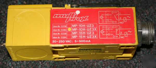 Turck multi-prox inductive proximity sensor mp-10H-UZ3X