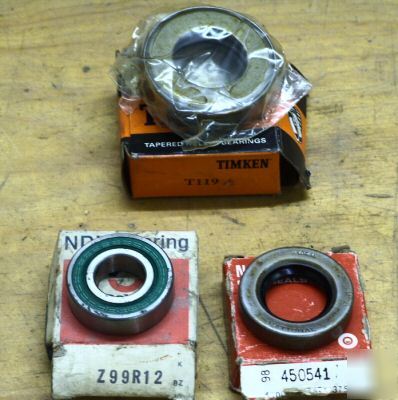 16PC lot skf dodge fmc link belt timken & more bearings