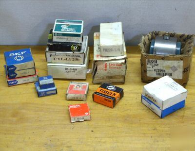 16PC lot skf dodge fmc link belt timken & more bearings