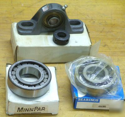 16PC lot skf dodge fmc link belt timken & more bearings