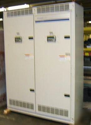2 rockwell ac drives in cabinet w/ 2 transformers