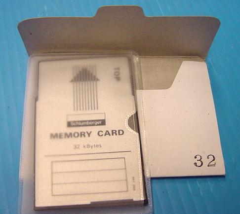 32K memory card schlumberger wavetek 4031 radio test