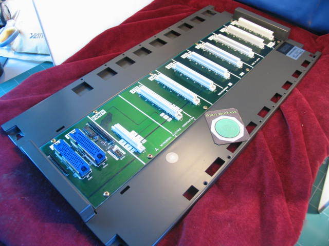 A68B mitsubishi melsec plc 7 slot rack base unit