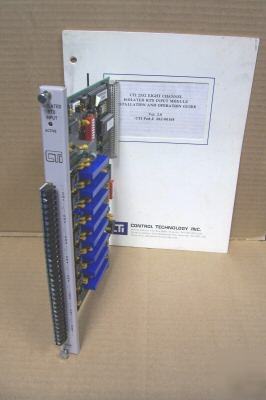 Cti control technology isolated rtd input 901B-2552