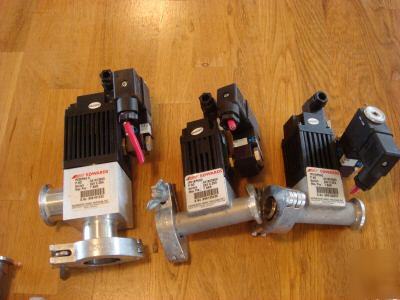 Edwards, nupro, mdc vacuum system lot, isolation valves
