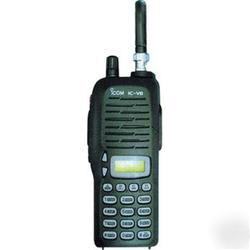 Icom ic-V8 sport vhf handheld two way radio ICV8 icv 8