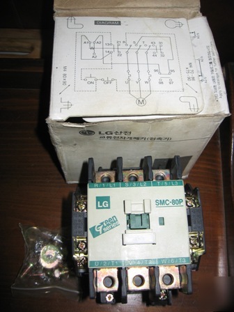 Lg green series magnetic contactor smc-80P 