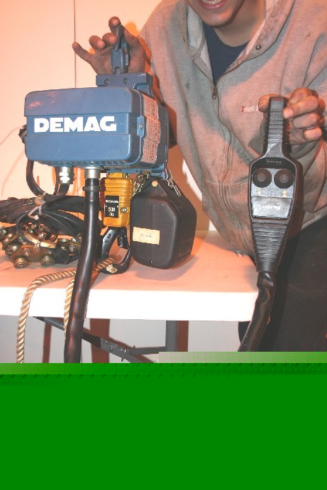 Mannesmann demag hoist dkun-125KV1F4, 1996, #6329 wh
