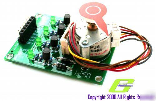 Mini-step-motor setpping motor basic stamp, pic, atmel