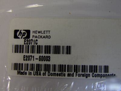 New agilent hp 10833C hp-ib cable & E2071C hp ib card