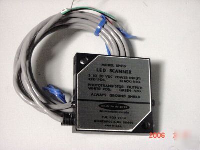 New banner led remote scanner model SP510 brand 