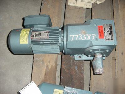 New sew eurodrive K66 103 rpm .75 hp gearmotor 16.58:1 