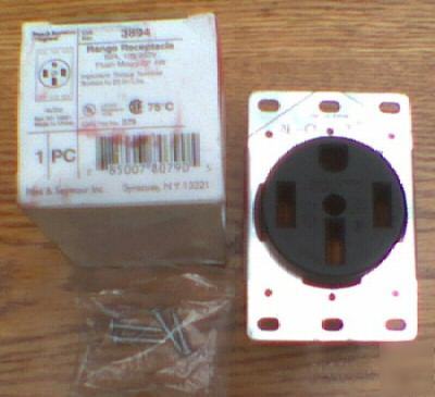 Pass & seymour 3894 50 amp 125/250 v 14-50R receptacle
