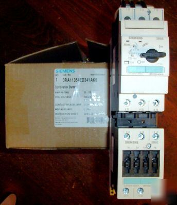 Siemens combination starter 3RA11354ED341AK6 ( )