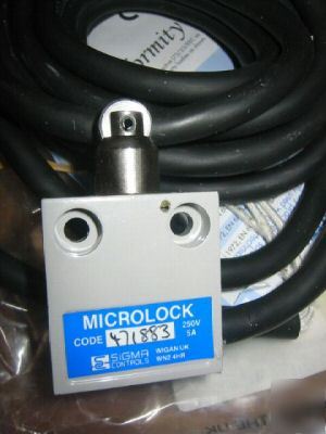 Superb robust micro lock limit switch and cable sigma
