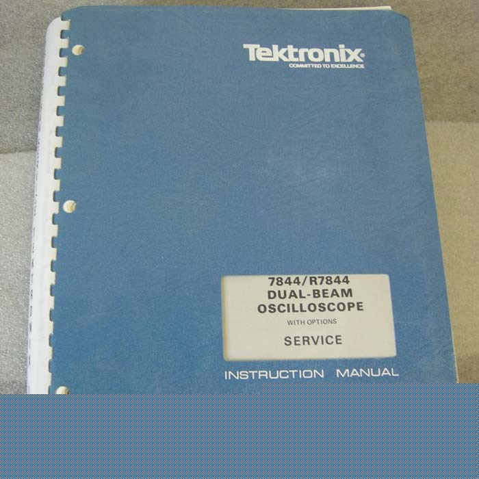 Tektronix 7844 / R7844 service manual