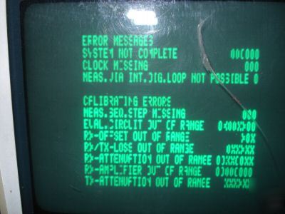 Wandel & goltermann pcm channel measurement set pcm-4