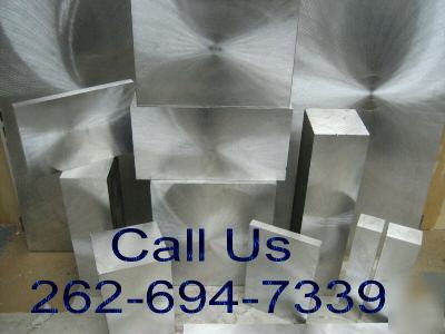  aluminum plate ground 2 sides 1.624 x 3 3/4 x 12 1/8