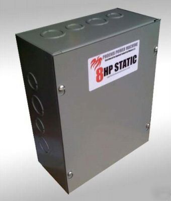 5 hp to 8 hp static phase converter