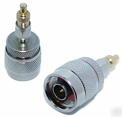 98101NM - coax adapter mcx-male to n coaxial wi-fi gps