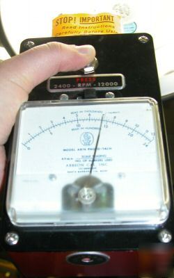 Abbeon photo tachometer AB74, rpm gauge